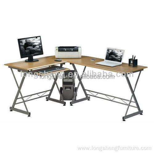 Modern black office furniture glasses computer desk